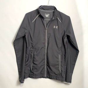 NWOT. Under armour lightweight gray jacket size S